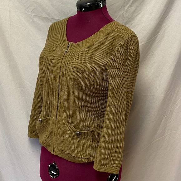 Mac & Jac zip-up Knit cardigan - Picture 2 of 6